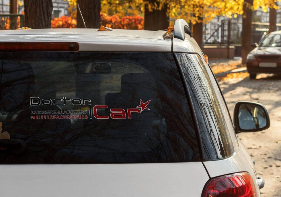 Werbefolie - Doctor Car